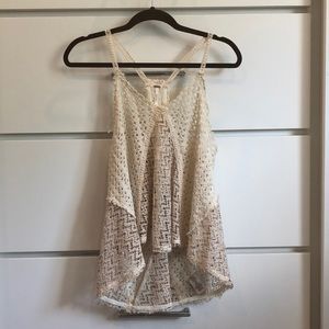 Free People crochet tank
